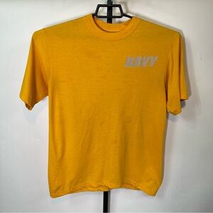 U.S. Navy Neon Yellow Reflective Shirt Size Small Men’s